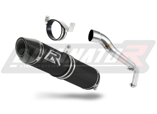 scarico silenziatore DOMINATOR HP2 nero adatto alla moto Honda CBR 600RR 2007 - 2012