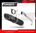 scarico silenziatore DOMINATOR HP2 nero adatto alla moto Honda CBR 600RR 2007 - 2012 2