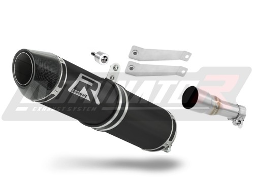 scarico silenziatore DOMINATOR HP2 nero adatto alla moto Hyosung GD 250 Exiv