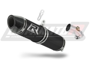 Kawasaki ER - 6 N / F 650 2009 - 2011 Terminale di Scarico Marmitta Silenziatore HP2 NOIR + dB killer
