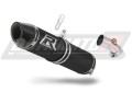 scarico silenziatore DOMINATOR HP2 nero adatto alla moto Kawasaki KLE 650 Versys 2006 - 2014