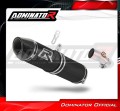 scarico silenziatore DOMINATOR HP2 nero adatto alla moto Kawasaki KLE 650 Versys 2006 - 2014 2