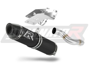 Kawasaki ZX6R 636 2007 - 2008 Terminale di Scarico Marmitta Silenziatore HP2 NOIR + dB killer