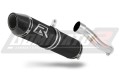scarico silenziatore DOMINATOR HP2 nero adatto alla moto Triumph DAYTONA 675 - 2012