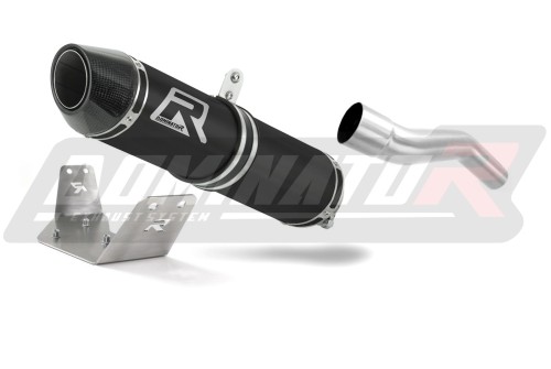 scarico silenziatore DOMINATOR HP2 nero adatto alla moto Triumph SPRINT 1050 ST 2005 - 2012
