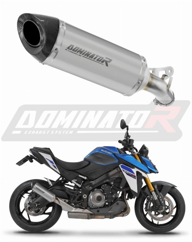 Suzuki GSX-S 1000 1000 GT 950 2021 2024 Motorcycle Muffler Auspuff Sportauspuff Silencer Echappement Silencieux Scarico Scarichi Escape Wydech Tłumik Tytanowy Titanium HP8 Titane Dominator Exhaust System x