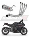 complete exhaust system with muffler DOMINATOR Full System GP fits to Honda CB 650 R / EClutch 2024  2025 6