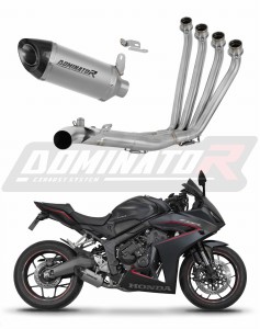 Honda CB 650 R  / E-Clutch 2024 - 2025 Impianto di scarico Collettori Marmitta Silenziatore Titanio HP8 + dB killer