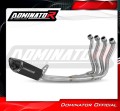 complete exhaust system with muffler DOMINATOR Full System HP8 BLACK fits to Suzuki GSXS 1000 / 1000 GT / 950 2021  2024 2