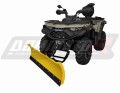 spazzaneve DOMINATOR  adatto al quad Loncin XWOLF 550  3