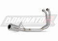 impianto di scarico completo con silenziatore DOMINATOR Full System GPS adatto alla moto Aprilia Tuono 457 2024 - 2025