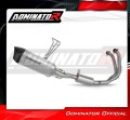 impianto di scarico completo con silenziatore DOMINATOR Full System titanio HP6 adatto alla moto Aprilia Tuono 457 2024 - 2025 2