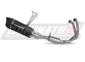 Aprilia Tuono 457 2024 - 2025 Impianto di scarico Collettori Marmitta Silenziatore HP6 NERO + dB killer