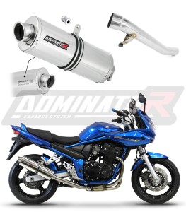 GSF 650 S BANDIT Omologato Silenziatore Scarico OVAL 2005 - 2006