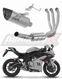 CF MOTO 675 SR-R 2024 - 2026 Impianto di scarico Collettori Marmitta Silenziatore Titanio HP8 + dB killer