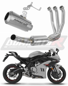 CF MOTO 675 SR-R 2024 - 2026 Impianto di scarico Collettori Marmitta Silenziatore GPS + dB killer
