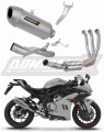 impianto di scarico completo con silenziatore DOMINATOR Full System S6 adatto alla moto CF MOTO 675 SR-R 2024 - 2026