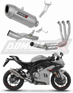 CF MOTO 675 SR-R 2024 - 2026 Impianto di scarico Collettori Marmitta Silenziatore S6 + dB killer
