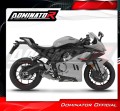 impianto di scarico completo con silenziatore DOMINATOR Full System titanio HP8 adatto alla moto CF MOTO 675 SR-R 2024 - 2026 5
