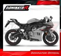 impianto di scarico completo con silenziatore DOMINATOR Full System HP8 nero adatto alla moto CF MOTO 675 SR-R 2024 - 2026 5