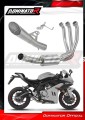 impianto di scarico completo con silenziatore DOMINATOR Full System GP3 adatto alla moto CF MOTO 675 SR-R 2024 - 2026 2