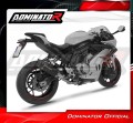impianto di scarico completo con silenziatore DOMINATOR Full System HP6 nero adatto alla moto CF MOTO 675 SR-R 2024 - 2026 4