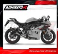 complete exhaust system with muffler DOMINATOR Full System HP6 BLACK fits to CF MOTO 675 SRR 2024  2026 5