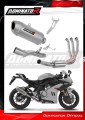 impianto di scarico completo con silenziatore DOMINATOR Full System S6 adatto alla moto CF MOTO 675 SR-R 2024 - 2026 2