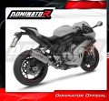 impianto di scarico completo con silenziatore DOMINATOR Full System S6 adatto alla moto CF MOTO 675 SR-R 2024 - 2026 4