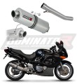 wydech tłumik DOMINATOR Homologowany Owalny pasujący do motocykla Suzuki GSXF 750 1998 - 2006 6