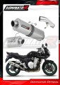 scarico silenziatore DOMINATOR omologato ovale adatto alla moto GSF 1250 BANDIT 2007 - 2016