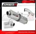 scarico silenziatore DOMINATOR omologato ovale adatto alla moto GSF 1250 BANDIT 2007 - 2016 2