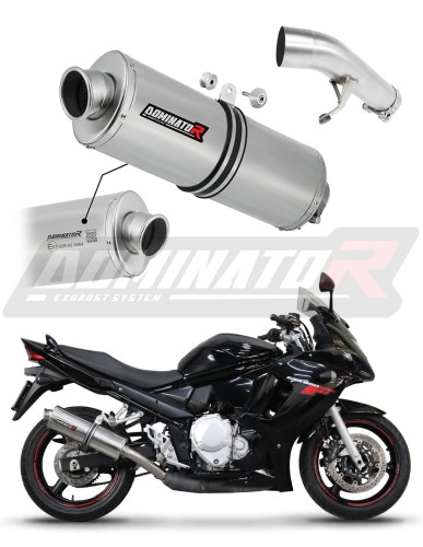 SUZUKI GSXF 650 GSX 650 F 2007 -2016 EXHAUST motorcycle EC Type approval Street Legal Muffler Auspuff Sportauspuff Silencer Echappement Silencieux Scarico Marmitta Scarichi Escape Wydech Tłumik OV Dominator Exhaust System x