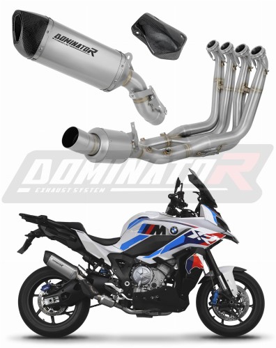 impianto di scarico completo con silenziatore DOMINATOR Full System titanio HP6 EX adatto alla moto BMW M1000XR 2020 - 2026
