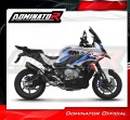 complete exhaust system with muffler DOMINATOR Full System HP6 BLACK EX fits to BMW M1000XR 2020  2026 5