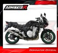 exhaust muffler DOMINATOR homologated road legal ROUND fits to GSF 650 BANDIT 2007  2016 5