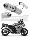 scarico silenziatore DOMINATOR omologato rotondo adatto alla moto Suzuki GSX 1250 FA 2010 - 2016