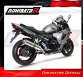 exhaust muffler DOMINATOR homologated road legal ROUND fits to Suzuki GSX 1250 FA 2010  2016 4
