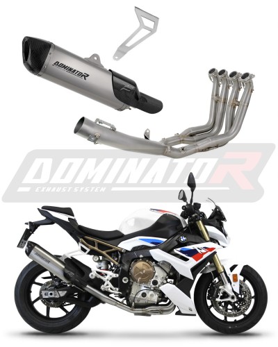 impianto di scarico completo con silenziatore DOMINATOR Full titanio System titanio HP6 adatto alla moto BMW M1000R 2022 - 2026