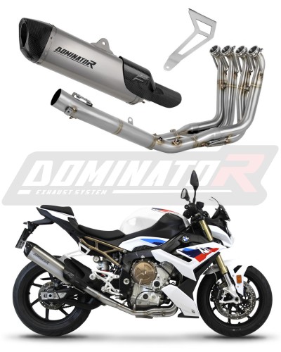 impianto di scarico completo con silenziatore DOMINATOR Full System titanio HP6 adatto alla moto BMW M1000R 2022 - 2026