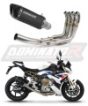 impianto di scarico completo con silenziatore DOMINATOR Full System HP6 nero adatto alla moto BMW M1000R 2022 - 2026