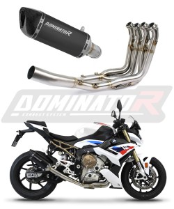 BMW M1000R 2022 - 2026 Impianto di scarico Collettori Marmitta Silenziatore HP6 NERO + dB killer