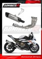 impianto di scarico completo con silenziatore DOMINATOR Full titanio System titanio HP6 adatto alla moto BMW M1000RR 2020 - 2024
