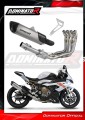 impianto di scarico completo con silenziatore DOMINATOR Full System titanio HP6 EX adatto alla moto BMW M1000RR 2020 - 2024 2