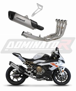 BMW M1000RR 2020 - 2024 Titanio Impianto di scarico Collettori Marmitta Silenziatore Titanio HP6 + dB killer