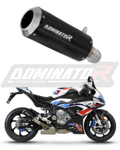 BMW M1000RR 2020 - 2024 Terminale di Scarico Marmitta Silenziatore GP NERO + dB killer medium