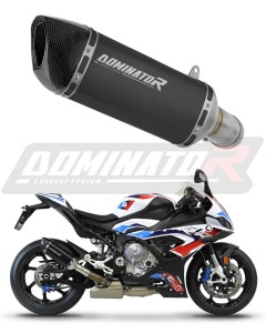 BMW M1000RR 2020 - 2024 Terminale di Scarico Marmitta Silenziatore HP6 NERO + dB killer medium