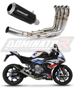 BMW M1000RR 2020 - 2024 Impianto di scarico Collettori Marmitta Silenziatore GP NERO + dB killer medium