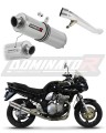 scarico silenziatore DOMINATOR omologato rotondo adatto alla moto GSF 600 BANDIT 1995 - 1999