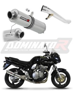 GSF 600 BANDIT Omologato Silenziatore Scarico TONDO 1995 - 1999